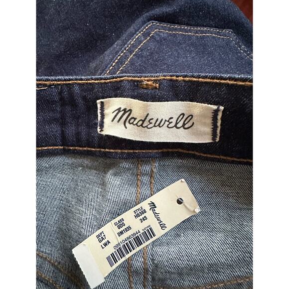 NEW Madewell Curvy High Rise Skinny Jeans 24S Lucille Wash H6388 Short Size 24 - Picture 6 of 7
